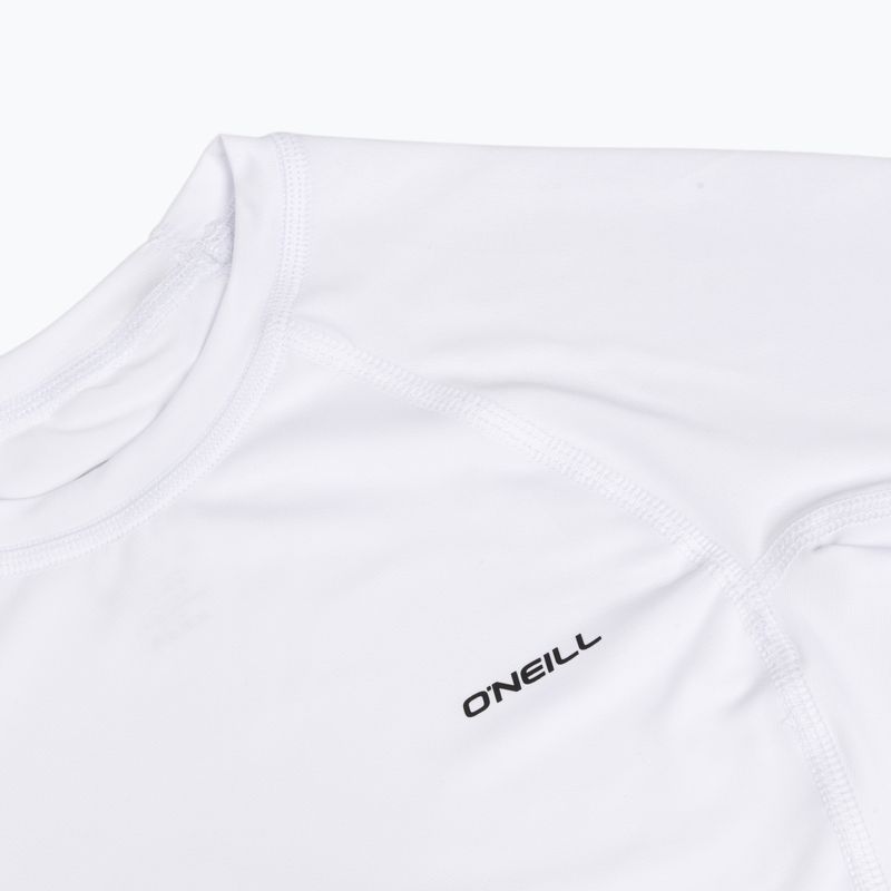 Moteriški plaukimo marškinėliai O'Neill Basic Skins Rash Guard SS white 3