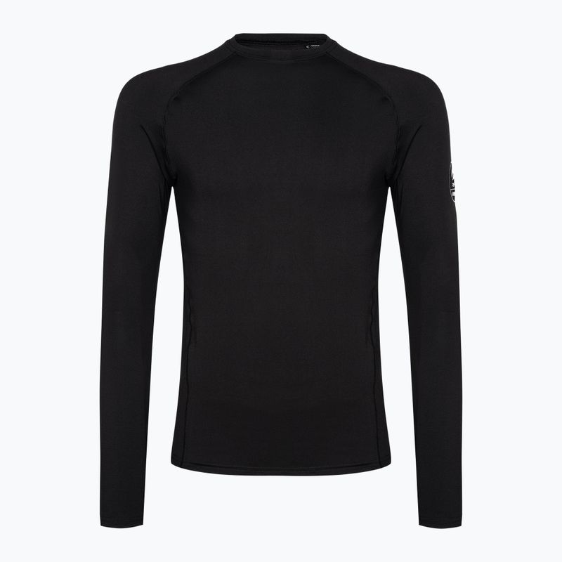 Vyriški termoaktyvūs marškinėliai ilgomis rankovėmis Surfanic Bodyfit Crewneck black 4