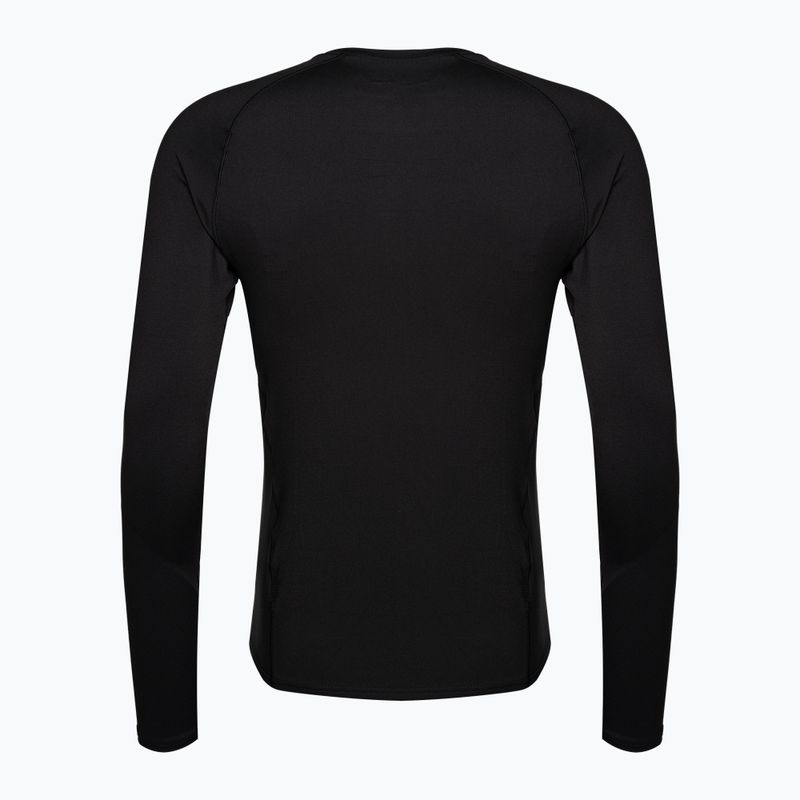 Vyriški termoaktyvūs marškinėliai ilgomis rankovėmis Surfanic Bodyfit Crewneck black 5