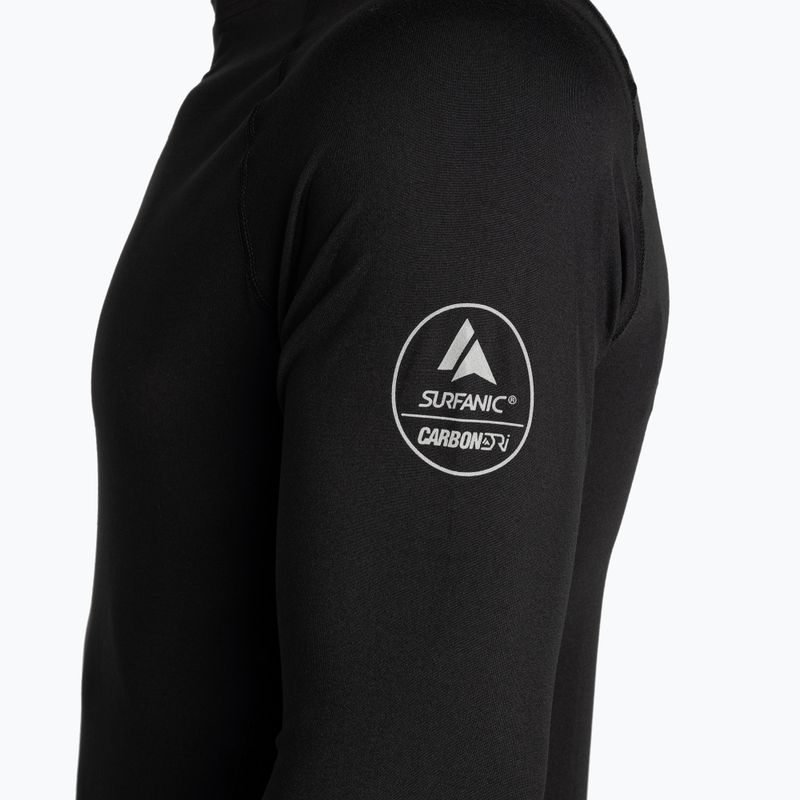 Vyriški termoaktyvūs marškinėliai Surfanic Bodyfit Crewneck black 6