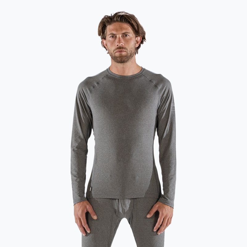 Vyriški termoaktyvūs marškinėliai Surfanic Bodyfit Crewneck charcoal