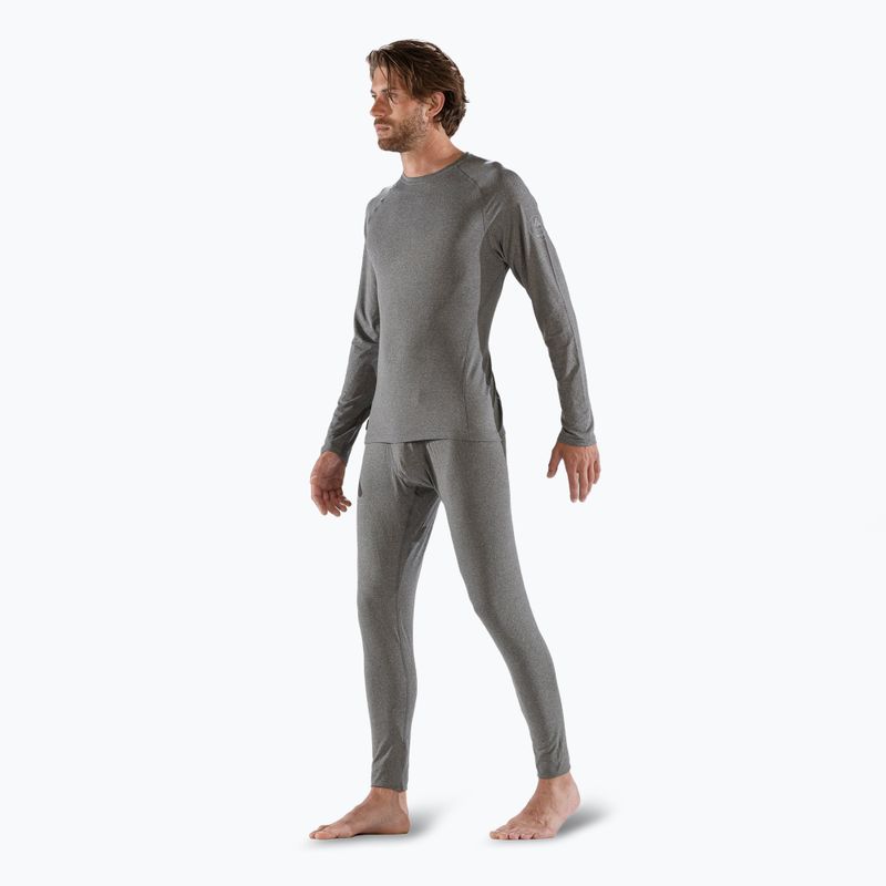 Vyriški termoaktyvūs marškinėliai Surfanic Bodyfit Crewneck charcoal 2