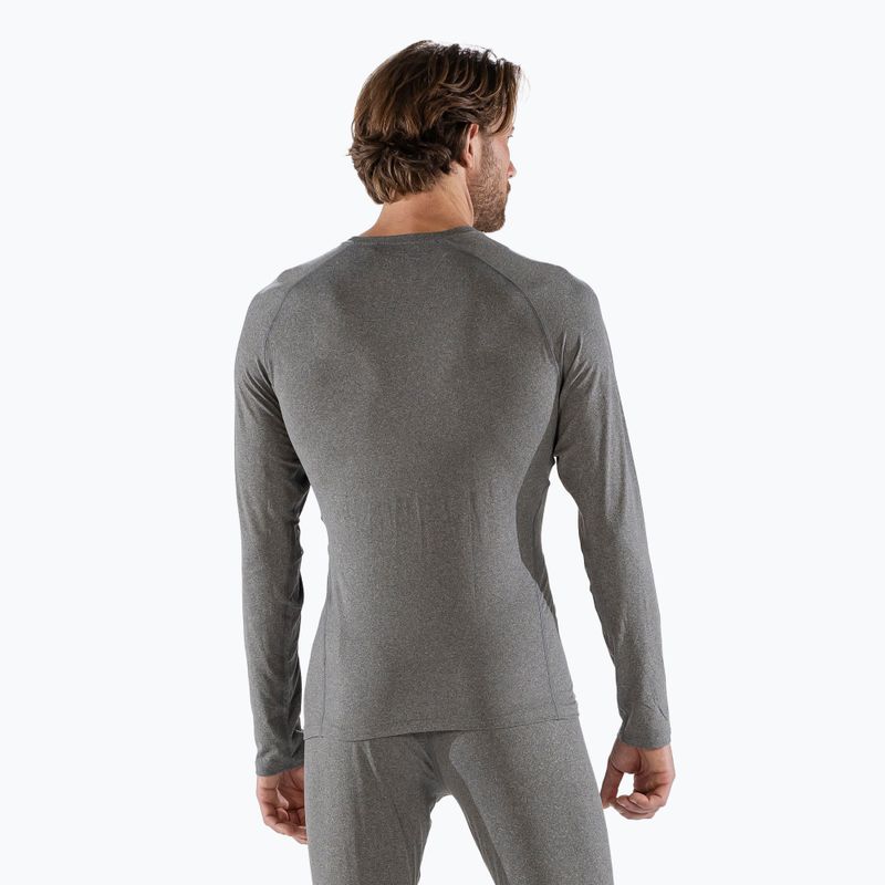 Vyriški termoaktyvūs marškinėliai Surfanic Bodyfit Crewneck charcoal 3