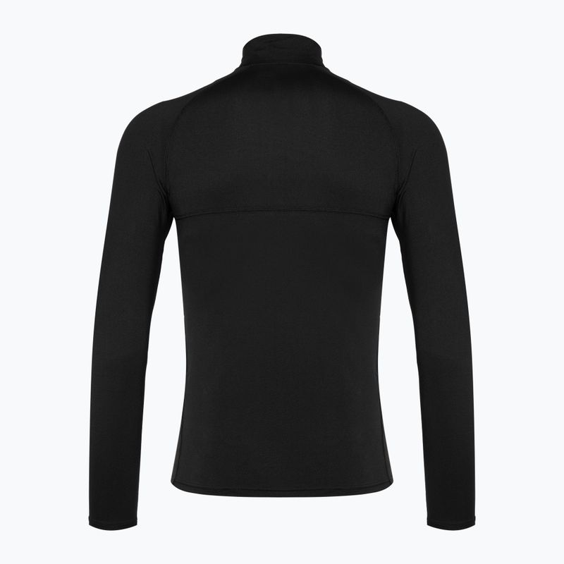 Vyriškas termoaktyvus džemperis Surfanic Bodyfit Zip Neck black 5