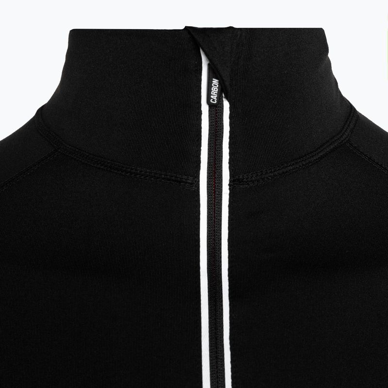 Vyriškas termoaktyvus džemperis Surfanic Bodyfit Zip Neck black 6