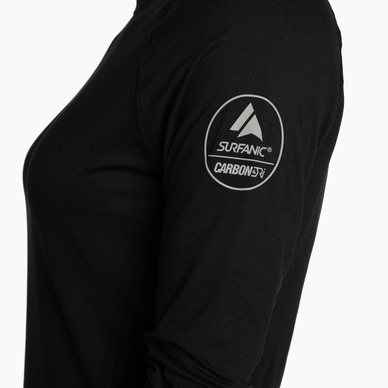 Moteriški termoaktyvūs marškinėliai Surfanic Cozy Crewneck black 7