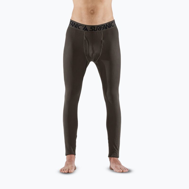 Vyriškos termoaktyvios kelnės Surfanic Bodyfit Long John dark khaki