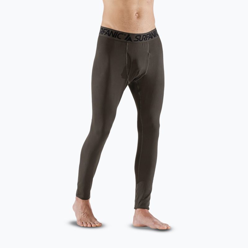 Vyriškos termoaktyvios kelnės Surfanic Bodyfit Long John dark khaki 5