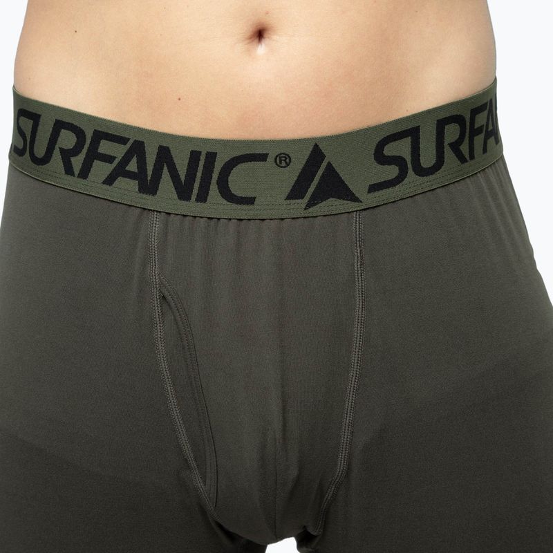 Vyriškos termoaktyvios kelnės Surfanic Bodyfit Long John dark khaki 6