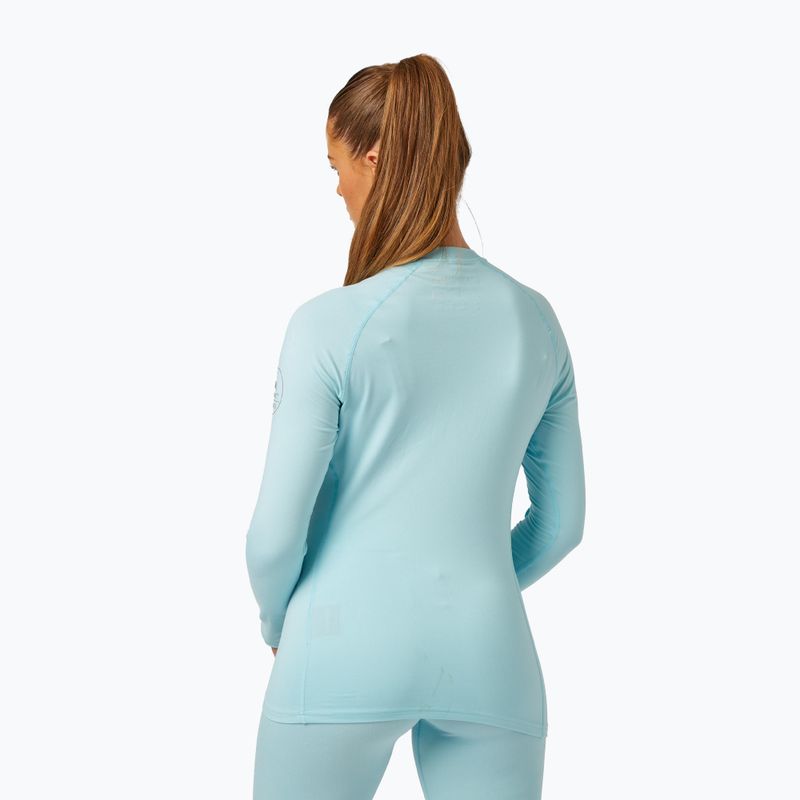 Moteriški termoaktyvūs marškinėliai Surfanic Cozy Crewneck clearwater blue 3