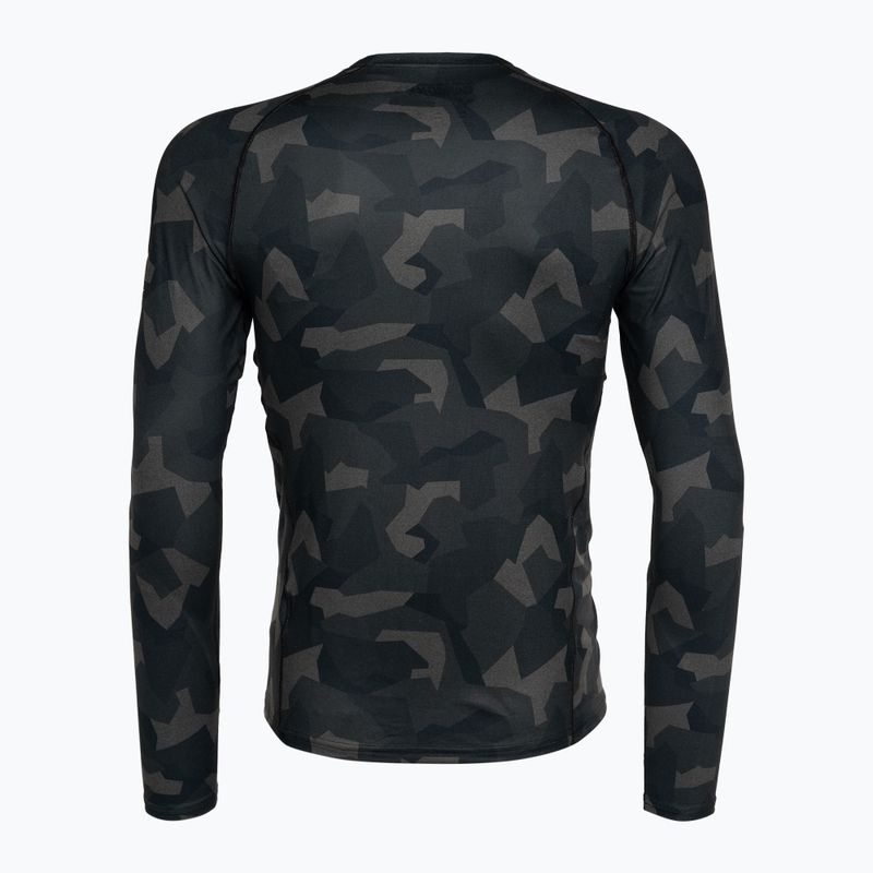 Vyriški termoaktyvūs marškinėliai Surfanic Bodyfit Limited Edition Crew Neck forest geo camo 5