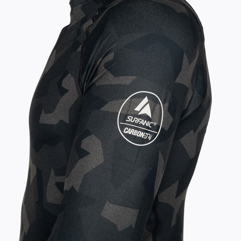 Vyriški termoaktyvūs marškinėliai Surfanic Bodyfit Limited Edition Crew Neck forest geo camo 6