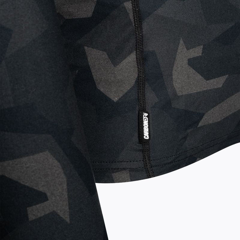 Vyriški termoaktyvūs marškinėliai ilgomis rankovėmis Surfanic Bodyfit Limited Edition Crew Neck forest geo camo 7