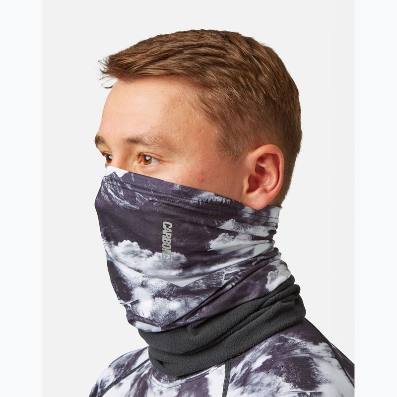 Kaminas Surfanic Polar Plus Neck Warmer white out print 2