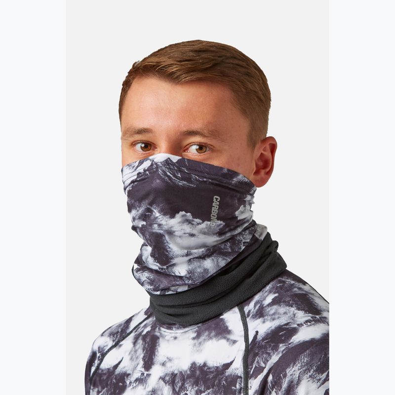 Kaminas Surfanic Polar Plus Neck Warmer white out print 3