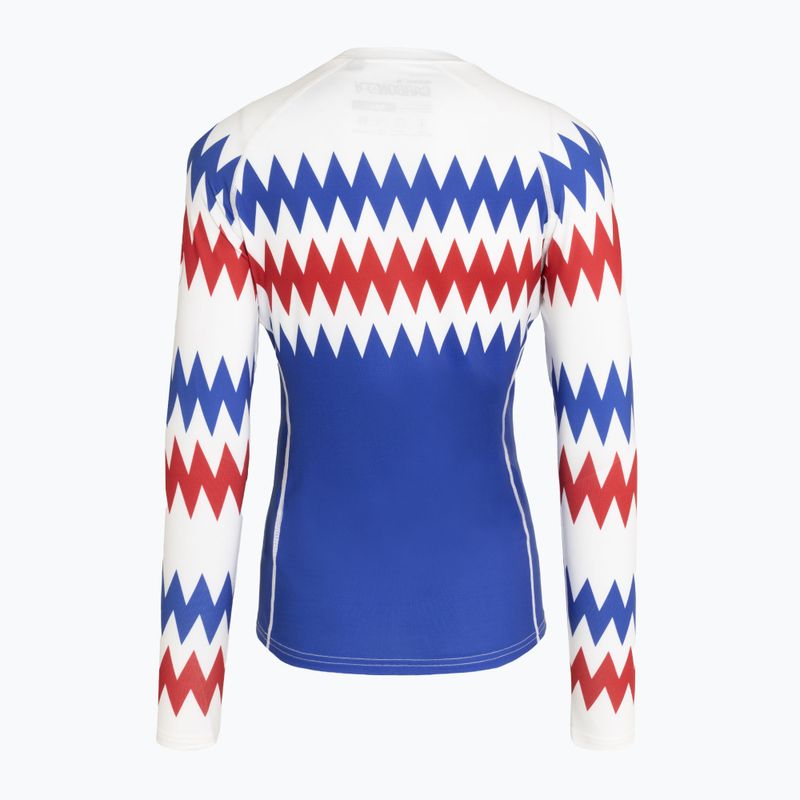 Moteriški termoaktyvūs marškinėliai Surfanic Cozy Limited Edition Crew Neck zig zag 2