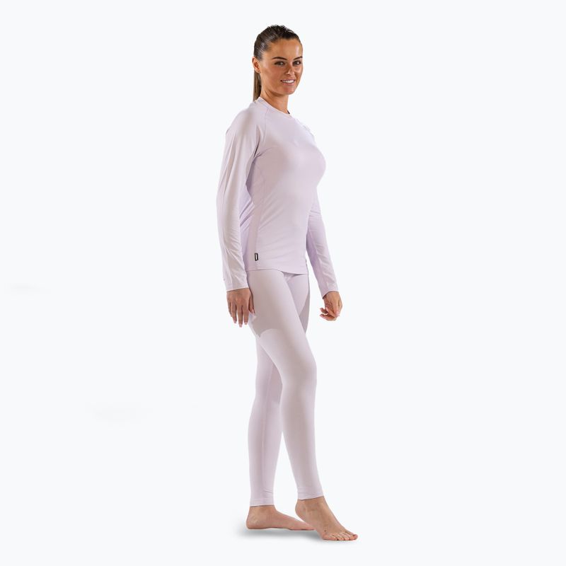 Moteriški termoaktyvūs marškinėliai Surfanic Cozy Crewneck icey lilac 2