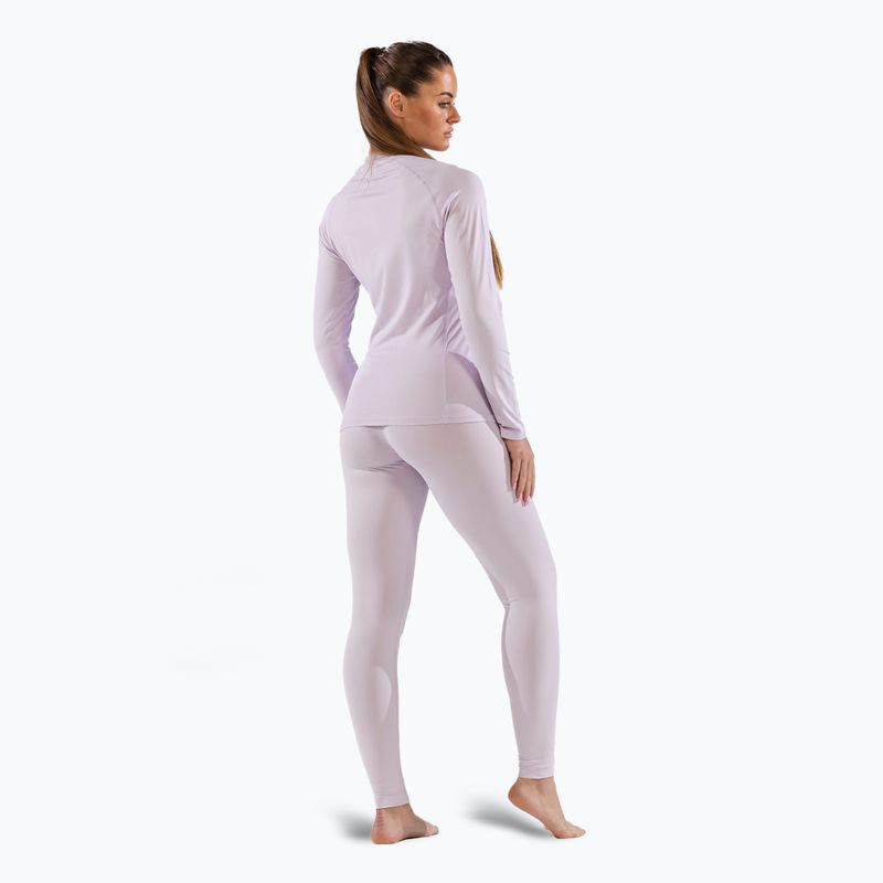 Moteriški termoaktyvūs marškinėliai Surfanic Cozy Crewneck icey lilac 3