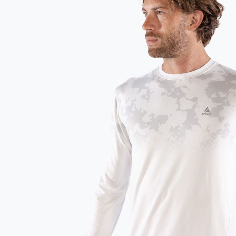 Vyriški termoaktyvūs marškinėliai Surfanic Bodyfit CarbonDri Limited Edition Crew Neck optic white 6