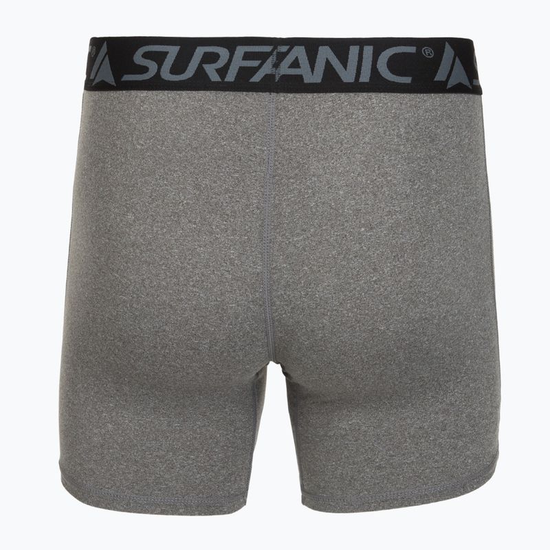 Vyriškos termo trumpikės Surfanic Carbondri 3 poros black/grey/khaki 3