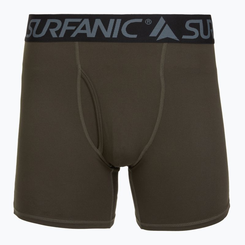 Vyriškos termo trumpikės Surfanic Carbondri 3 poros black/grey/khaki 6