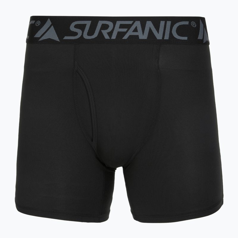 Vyriškos termo trumpikės Surfanic Carbondri 3 poros black/grey/khaki 7