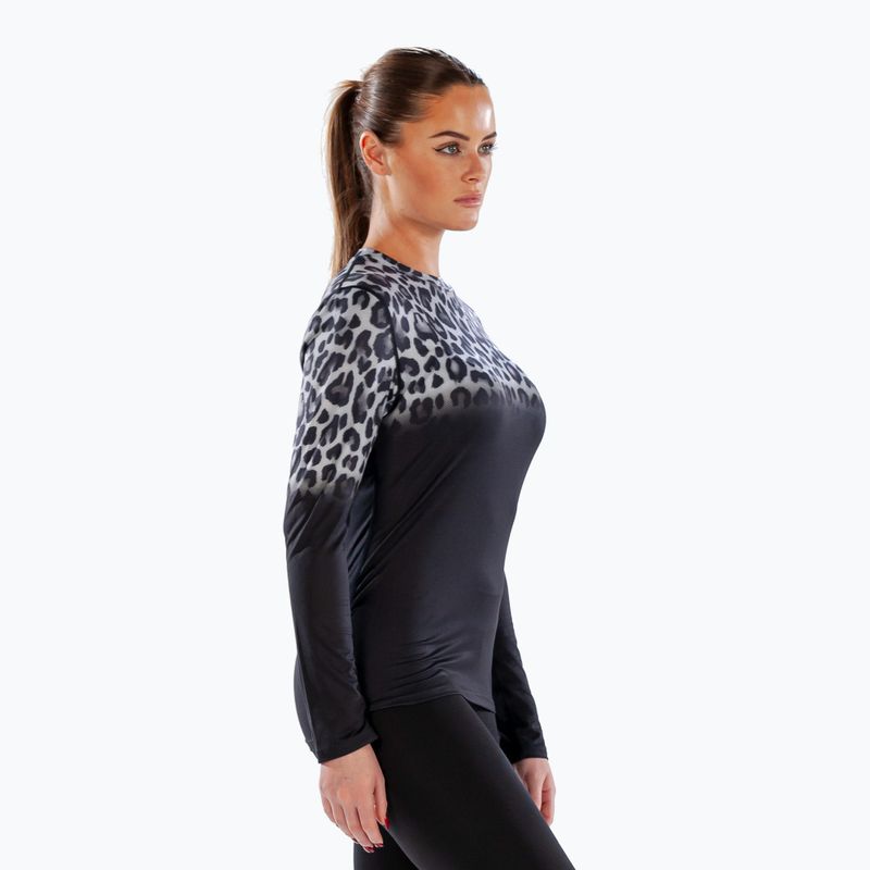 Moteriški termoaktyvūs marškinėliai ilgomis rankovėmis Surfanic Cozy CarbonDri Limited Edition Crew Neck black 6