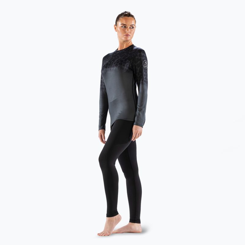 Moteriški termoaktyvūs marškinėliai Surfanic Cozy CarbonDri Limited Edition Crew Neck jet black 2