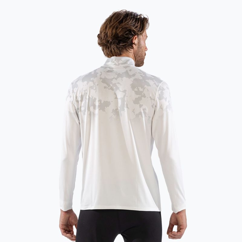 Vyriški termoaktyvūs marškinėliai Surfanic Bodyfit CarbonDri Limited Edition Zip Neck optic white 3