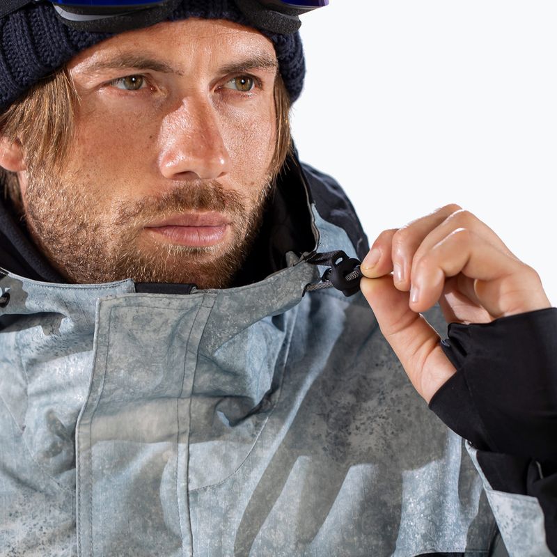 Vyriška slidinėjimo striukė Surfanic Avalanche Concrete grey 6