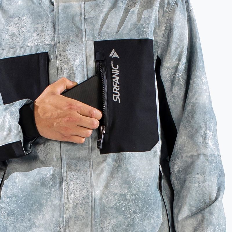 Vyriška slidinėjimo striukė Surfanic Avalanche Concrete grey 7