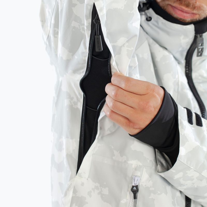 Vyriška slidinėjimo striukė Surfanic Orion Map white 12