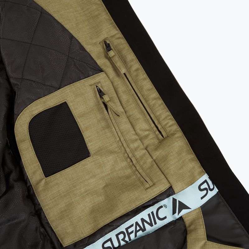 Moteriška slidinėjimo striukė Surfanic Carve olive 8