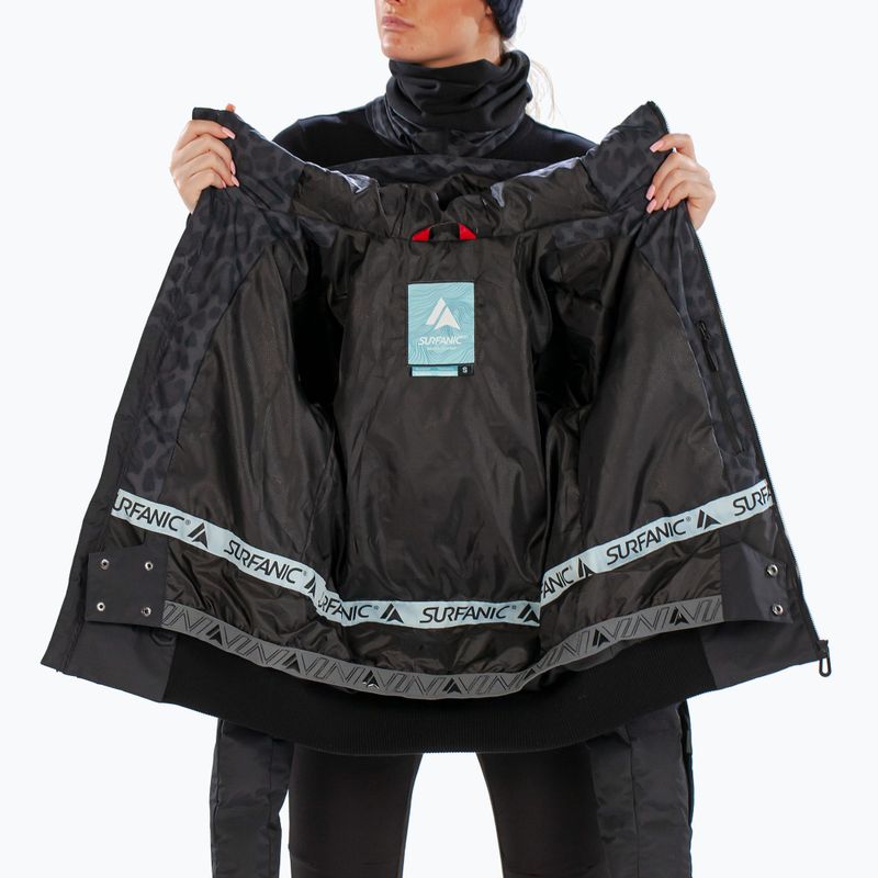 Moteriška slidinėjimo striukė Surfanic Venus Jag jet black 12