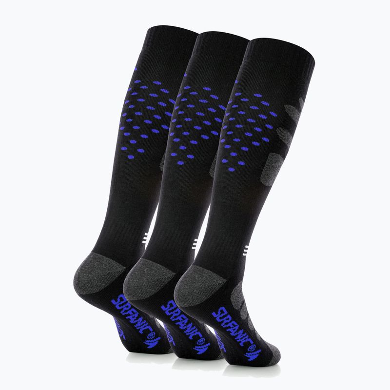Slidinėjimo kojinės Surfanic Pro Tech Plus 3 pak brilliant blue 2