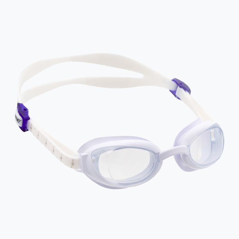 Speedo Aquapure moteriški plaukimo akiniai balti/violetiniai/skaidrūs 68-090047237