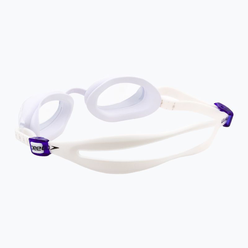 Speedo Aquapure moteriški plaukimo akiniai balti/violetiniai/skaidrūs 68-090047237 5