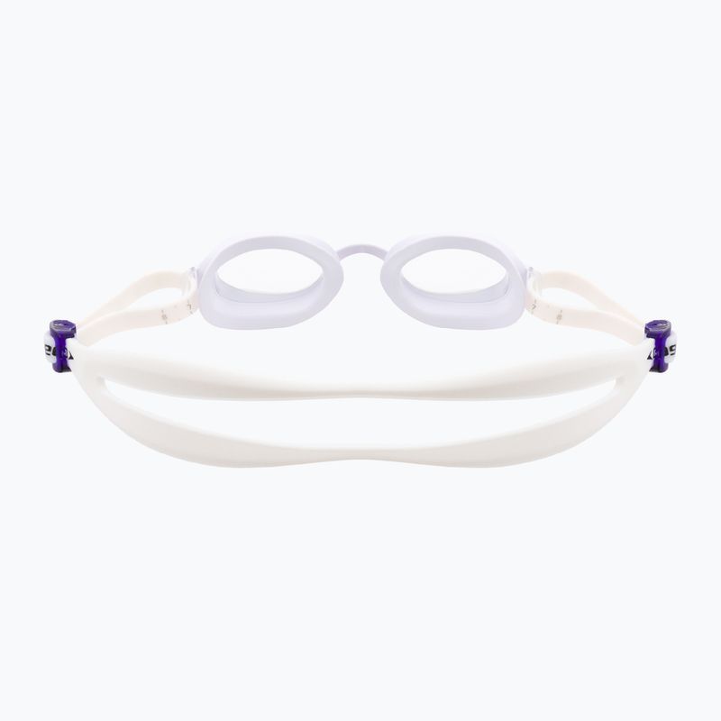Speedo Aquapure moteriški plaukimo akiniai balti/violetiniai/skaidrūs 68-090047237 4