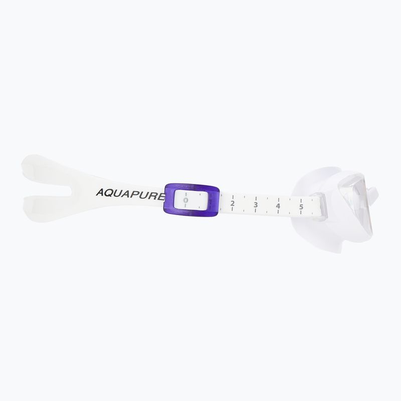 Plaukimo akiniai Speedo Aquapure white/clear 3