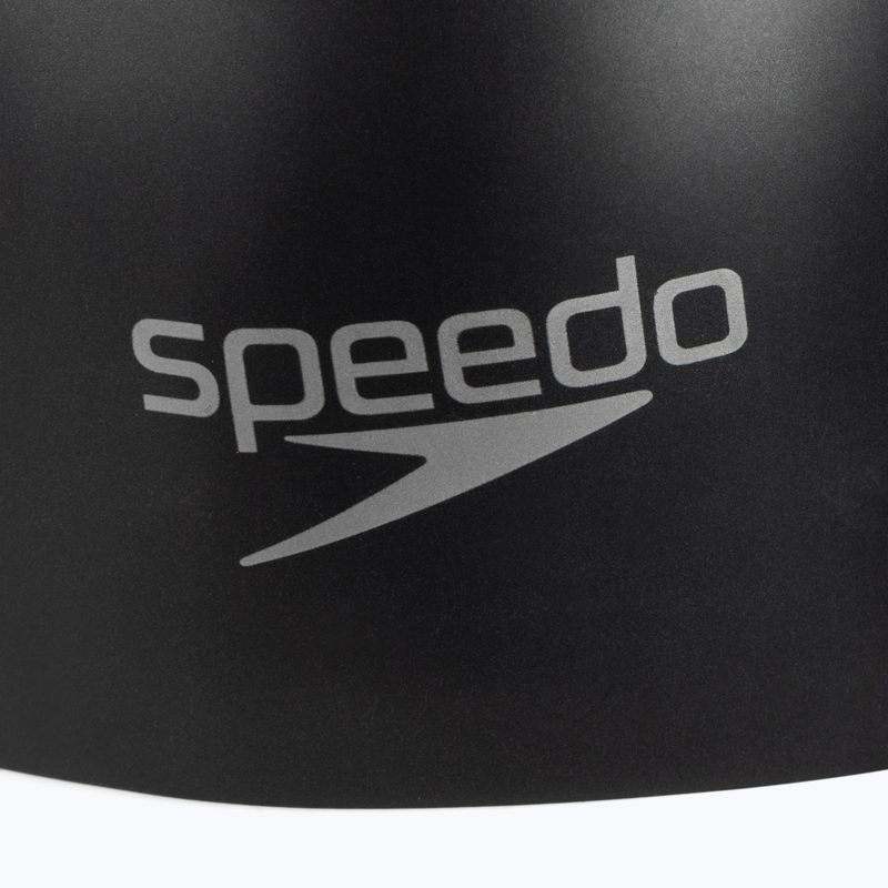 Speedo ilgų plaukų plaukimo kepuraitė juoda 8-061680001 3