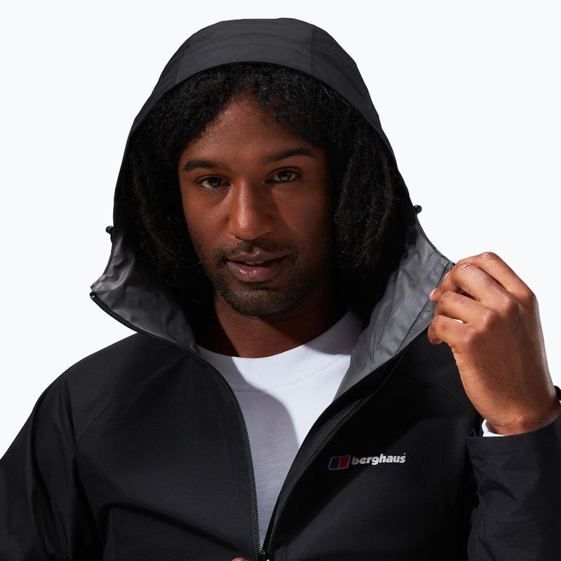 Vyriška striukė nuo lietaus Berghaus Paclite 2.0 Shell black/black 4