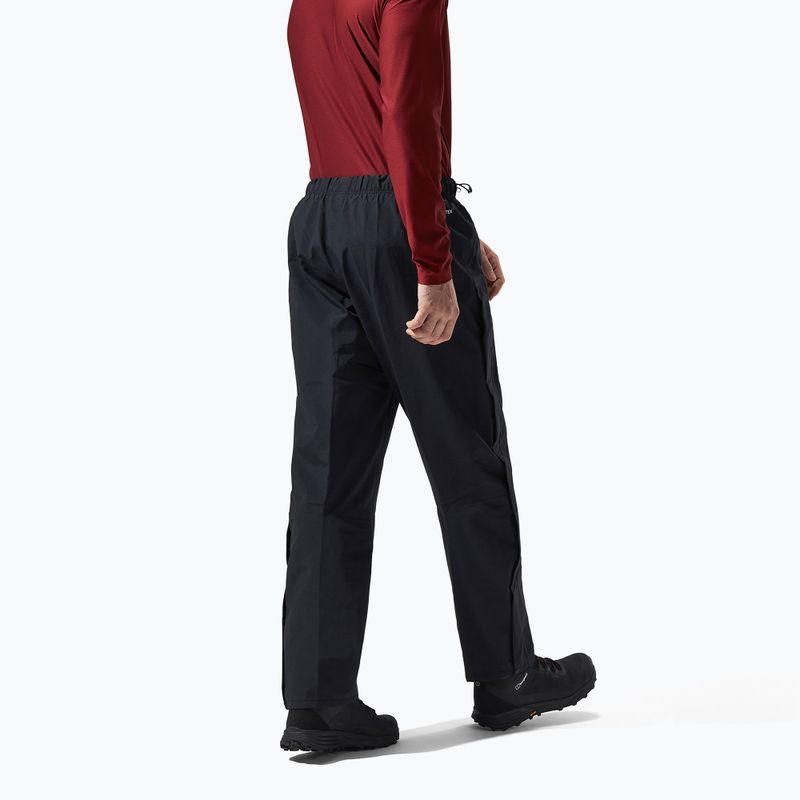 Vyriškos kelnės nuo lietaus Berghaus Hillwalker black/black 2
