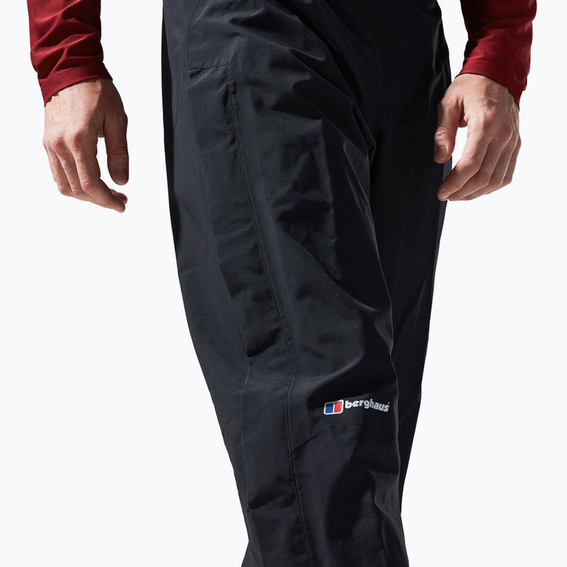 Vyriškos kelnės nuo lietaus Berghaus Hillwalker black/black 5