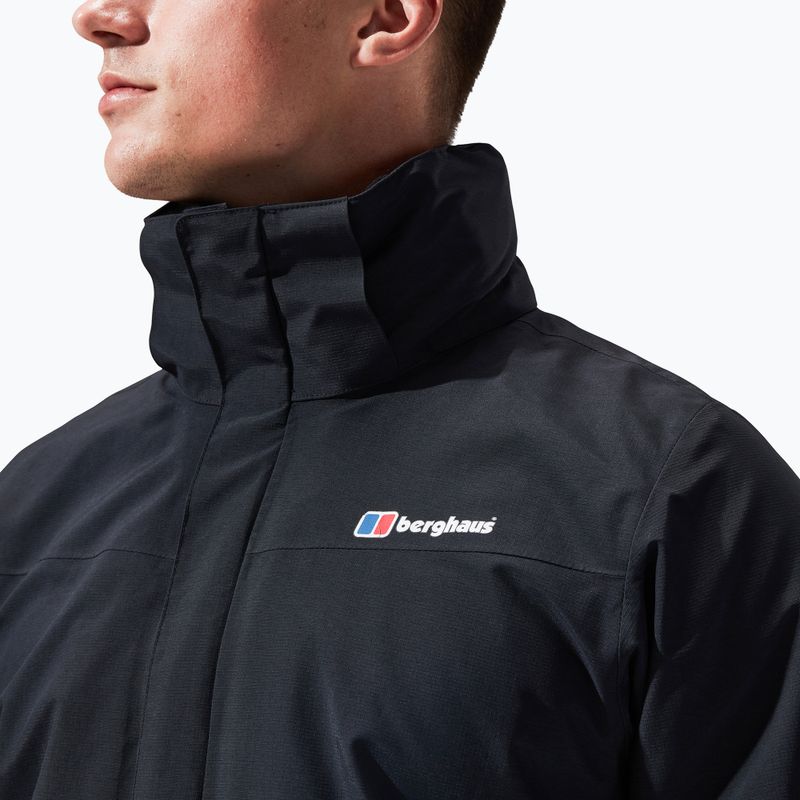 Vyriška striukė nuo lietaus Berghaus Hillwalker IA black/black 4