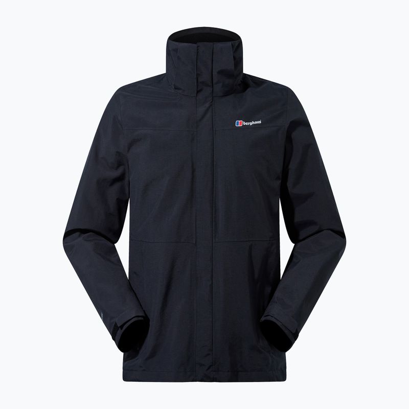 Vyriška striukė nuo lietaus Berghaus Hillwalker IA black/black 11