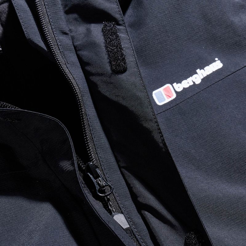Vyriška striukė nuo lietaus Berghaus Hillwalker IA black/black 13