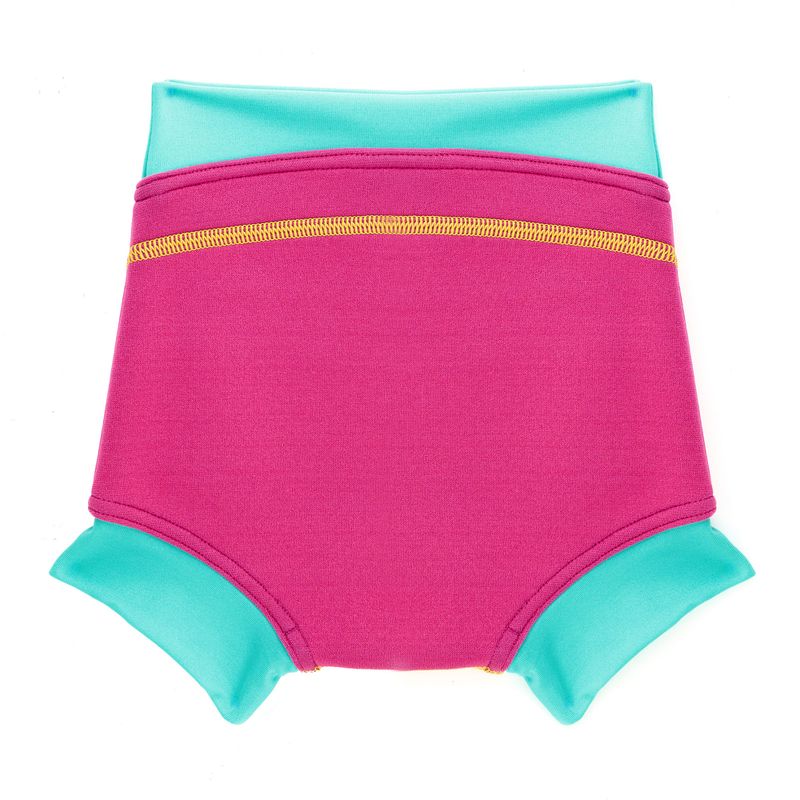 Plaukimo sauskelnės Speedo Swimnappy Cover pink/blue 2