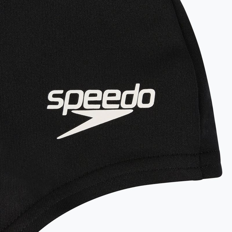 Speedo Poliesterio vaikiška plaukimo kepuraitė juoda 8-710110001 5