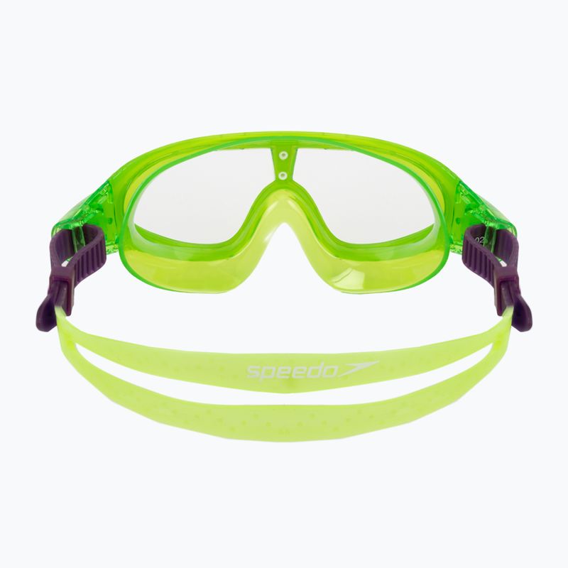 Vaikiška plaukimo kaukė Speedo Biofuse Rift Junior green 5