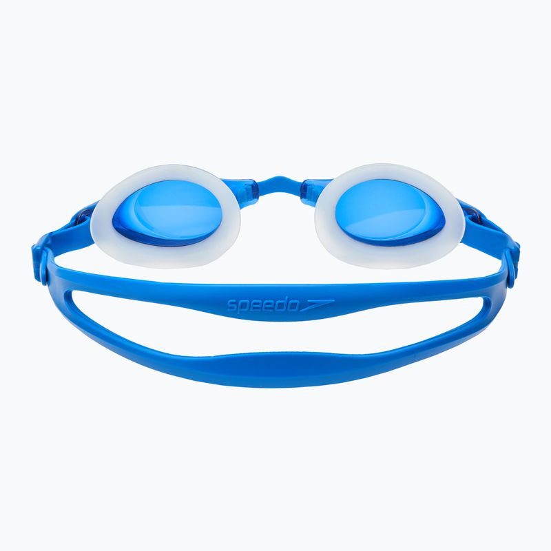 Plaukimo akiniai Speedo Mariner Supreme Optical clear / neon blue 4